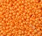 Бисер Preciosa 10/0, № 16389 Солгель Окрашенный SDC Оранжевый, Круглый 10г.
