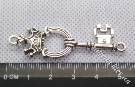 Ключ старовинний №22 срібло