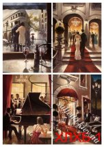 Декупажна карта - вихід у світ ХЛХБ-1, формат А4, 60 г/м2