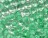 Бисер Preciosa 10/0, № 38652 Прозрачный с цветной полосой внутри, Светлый Зеленый, Круглый 10г.