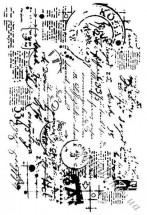 Силиконовый штамп Штампы и надписи М1235