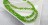 Намистини скляні грановані гальваніка АВ зелені рондель 3х2 мм