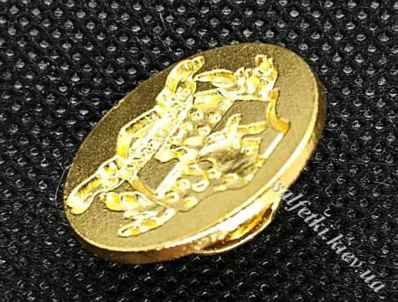 Печатка тоненька Гаррі Поттер герб Гріфендора без ручки