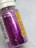 909 Глиттер (блестки) фиолетовый 7 г в баночке