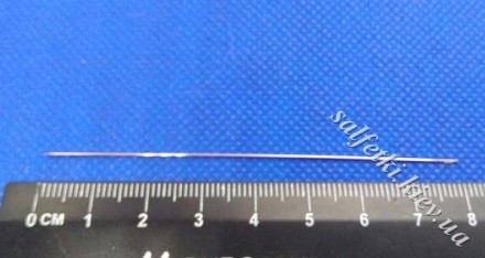 Игла для нанизывания бисера 8 см 1 шт