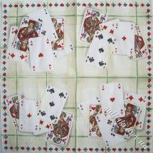 Серветки Game time бежева 33 х 33 см (пачка 20 шт.) (ПТС1695(а))