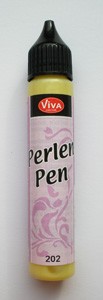Perlen-Pen жемчуг-эффект 25мл ПЕРЛАМУТРОВЫЙ ЖЕЛТЫЙ