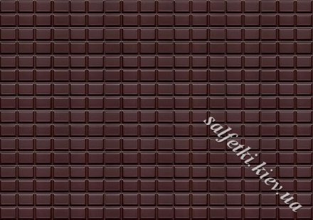 Декупажна карта - темний шоколад BG147, формат А4, 60 г/м2