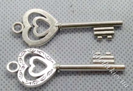 Ключ старовинний №21 срібло