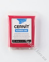 Полимерный моделин &quot;CERNIT-NUMBER ONE&quot; 56гр КАРМИН №0200