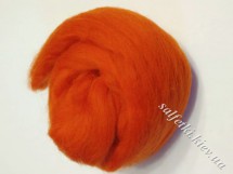 Wool for felting 25g №125213 GINGER combed ribbon
