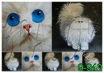 Декупажна карта - коти 9-940, формат А4, 60 г/м2