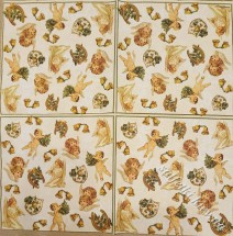 Серветка дрібні янголята 33 х 33 см (ТС5047(а))