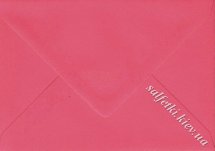Конверт декоративний 100г/м2, 16х11,5 см рожевий яскравий