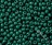 Бисер Preciosa 10/0, № 53240 Натуральный Непрозрачный Темно-Зеленый, Круглый 10г.