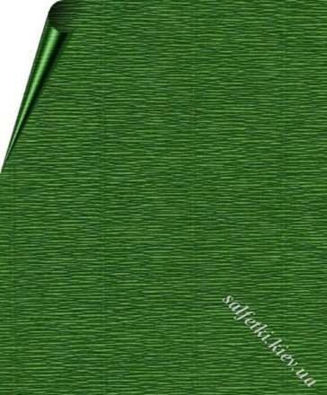 Гофрований папір 591: темно-зелений