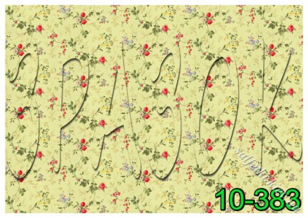 Декупажна карта - фон з дрібними квіточками 10-383, формат А4, 60 г/м2